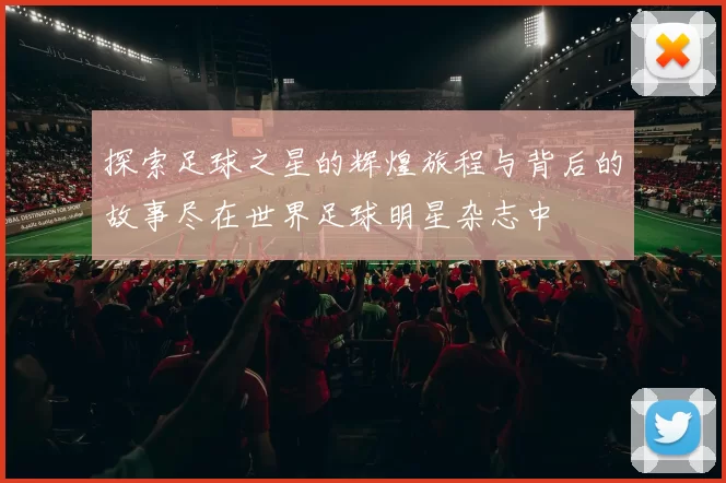 探索足球之星的辉煌旅程与背后的故事尽在世界足球明星杂志中