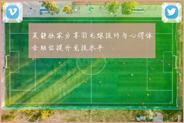 吴静独家分享羽毛球技巧与心得体会助你提升竞技水平