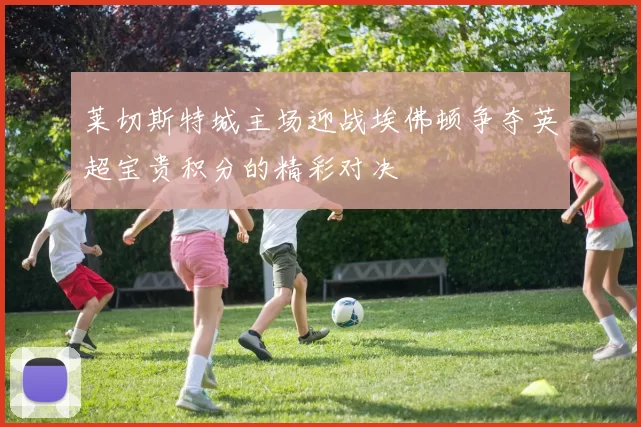 莱切斯特城主场迎战埃佛顿争夺英超宝贵积分的精彩对决