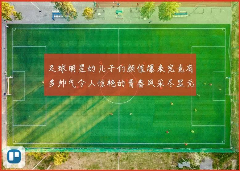 足球明星的儿子们颜值爆表究竟有多帅气令人惊艳的青春风采尽显无遗